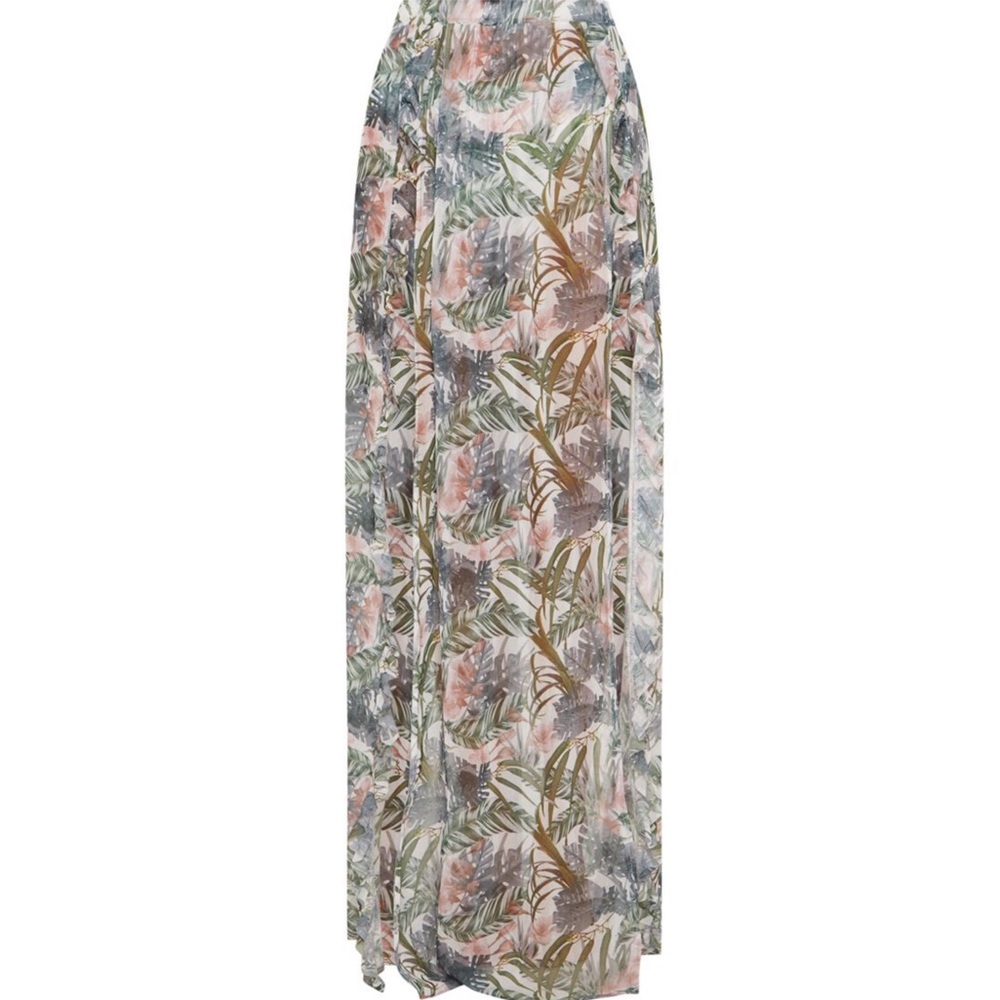 Tropical/Floral Skirt - Picture 4 of 5